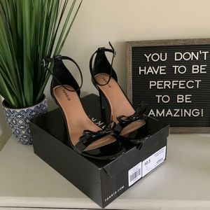 Torrid, Black Patent Stiletto Heels, New, Never Worn, size 10.5